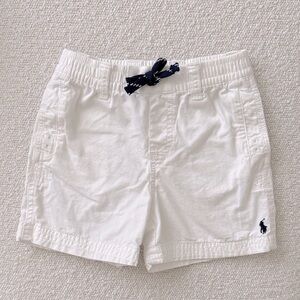 Ralph Lauren - Baby Boy White Cotton Chino Shorts